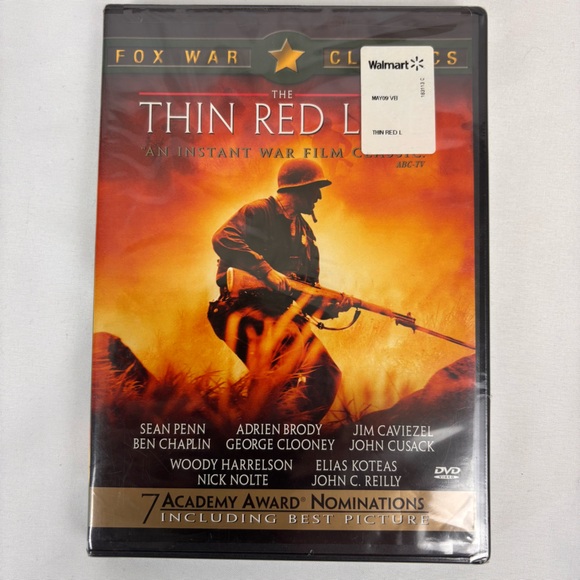 The Thin Red Line DVD 1998 Academy Award Nominee Best Picture Movie - Picture 1 of 6